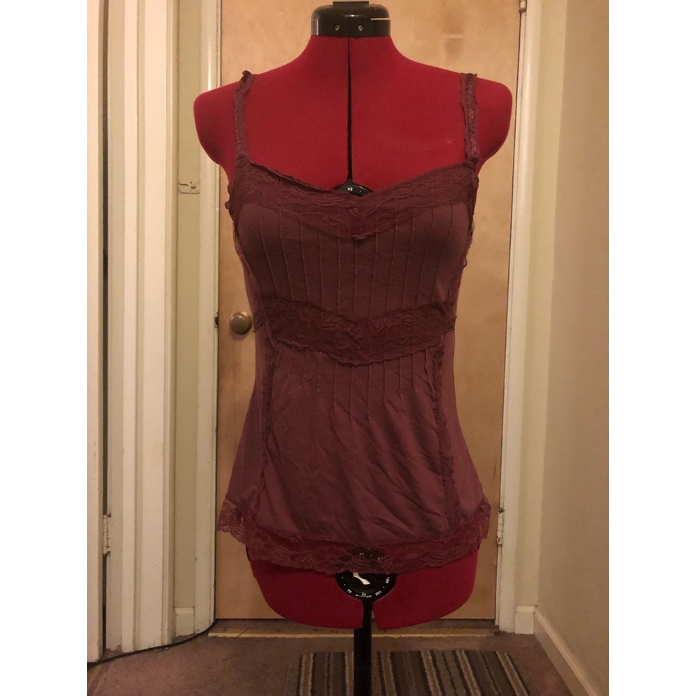 Forever 21 Purple Lace Tank Top